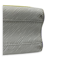 Twist Shoulder Bag Multi-colour in Epi Leather, Silver hardware