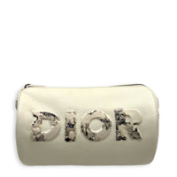 x Daniel Arsham Roller Shoulder Bag White in Calfskin, White hardware