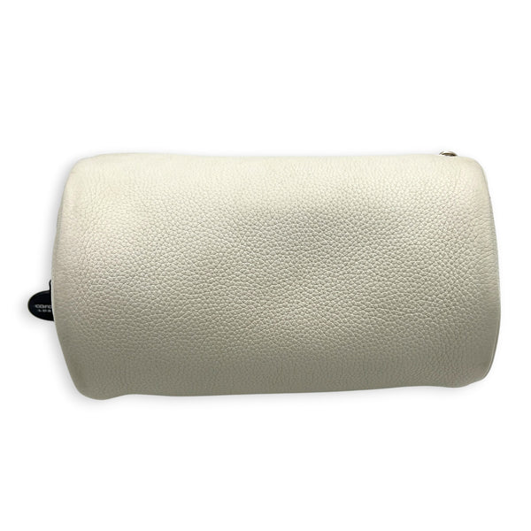 x Daniel Arsham Roller Shoulder Bag White in Calfskin, White hardware