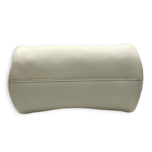 x Daniel Arsham Roller Shoulder Bag White in Calfskin, White hardware
