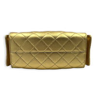 C25 Hobo Mini Gold Shoulder Bag in Caviar Leather, Gold hardware