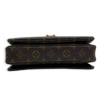 Metis Crossbody Bag Gold in Monogram Coated Canvas, Gold hardware