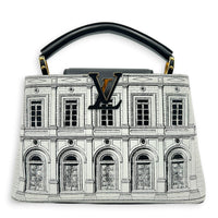 Capucines Multi-colour Top Handle Bag in Calfskin, Gold hardware