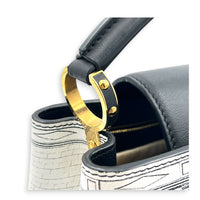 Capucines Multi-colour Top Handle Bag in Calfskin, Gold hardware