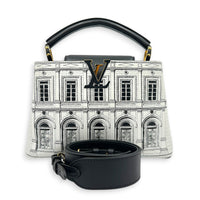 Capucines Multi-colour Top Handle Bag in Calfskin, Gold hardware
