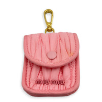 Wander Shoulder Bag Pink in Nylon, Gold hardware