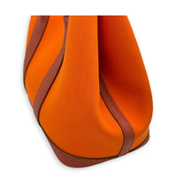 Garden Party 30 Orange Minium/ Sanguine Top Handle Bag in Canvas, Palladium hardware
