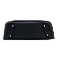 Birkin Desordre 30 Black Top Handle Bag in Togo/ Swift, Palladium hardware