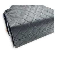 C25 Hobo Medium Black Shoulder Bag in Caviar Leather, Gold hardware