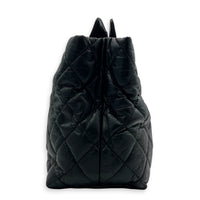 2.55 Black Tote Bag in Calfskin, Gold hardware