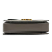 Triomphe Crossbody Bag Grey in Box, Gold hardware