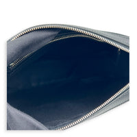 Jumbo GG Black Crossbody Bag in Canvas, Silver hardware