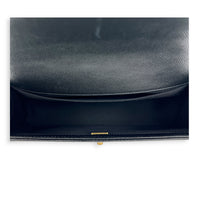 Boy Shoulder Bag Gold in Caviar Leather, Gold hardware