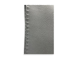 Peekaboo Grey Top Handle Bag in Calfskin, Silver hardware