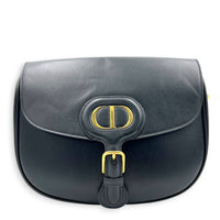 Bobby Crossbody Bag Black in Calfskin, Gold hardware