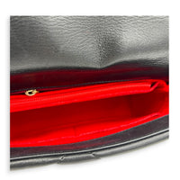 C19 Top Handle Bag Black in Calfskin, Mixed hardware
