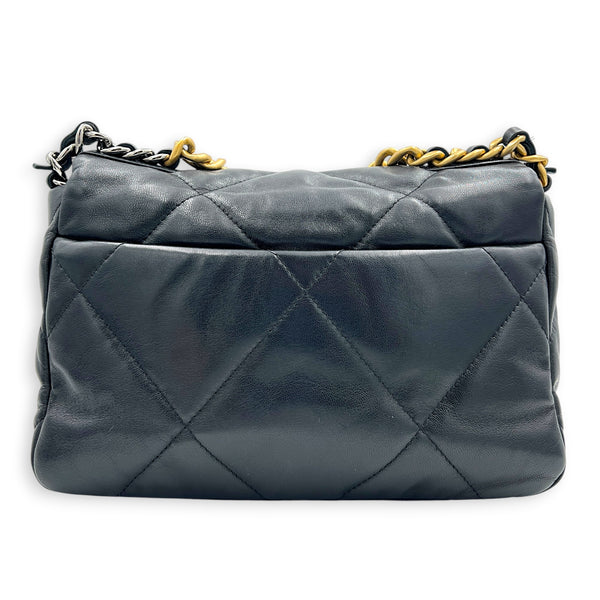 C19 Top Handle Bag Black in Calfskin, Mixed hardware