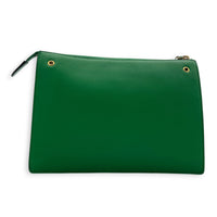 Monster Multi-colour Clutch in Calfskin, Gold hardware
