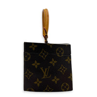 x Frank Gehry Iconoclasts Twisted Box Bag Brown in Monogram Coated Canvas, Gold hardware