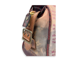 x Richard Prince Graduate Jokes Brown Top Handle Bag in Monogram Coated Canvas, Antique Brass hardware