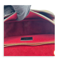 Dauphine Shoulder Bag MM Monogram Brown / Noir in Monogram Coated Canvas, Gold hardware