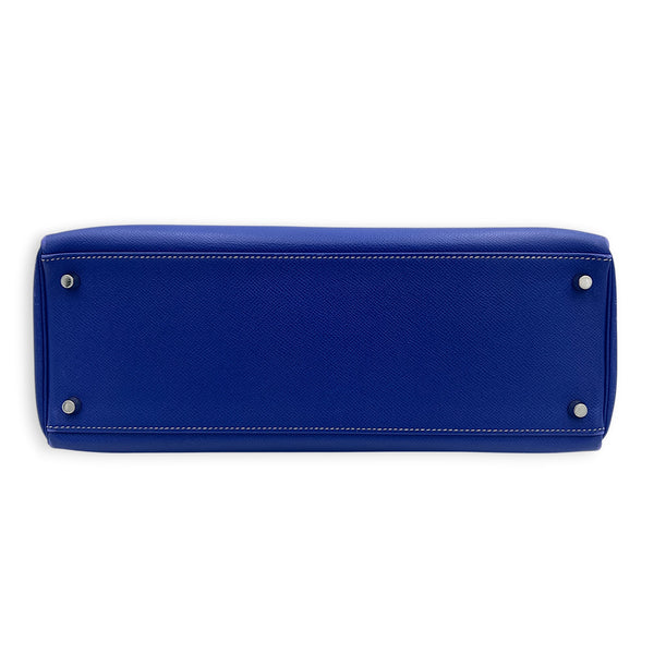 Kelly Blue Electric/Mykonos in Epsom, Palladium hardware