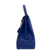 Kelly Blue Electric/Mykonos in Epsom, Palladium hardware