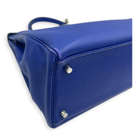 Kelly Blue Electric/Mykonos in Epsom, Palladium hardware