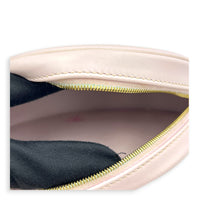 Triomphe Crossbody Bag Pink in Calfskin, Gold hardware