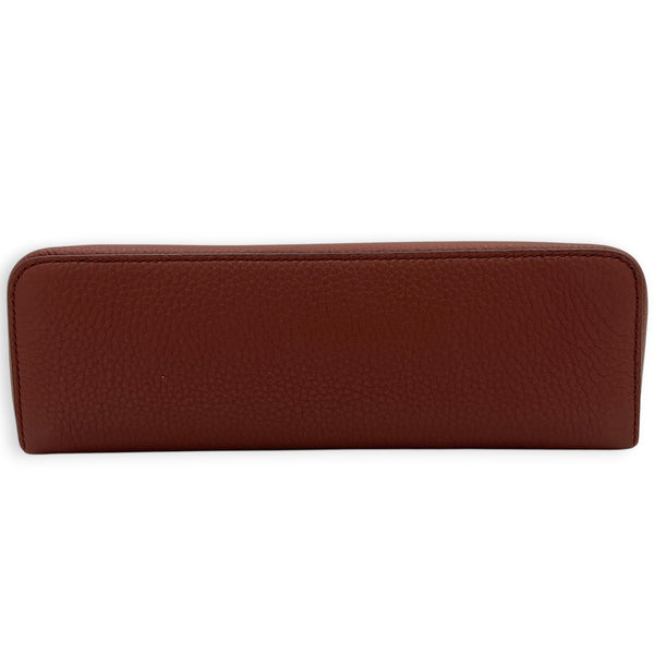 Extra Pocket L19 Kummel Top Handle Bag in Calfskin, Silver hardware