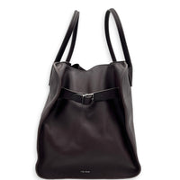 Margaux Top Handle Bag Burgundy in Calfskin, Silver hardware
