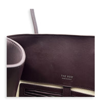 Margaux Top Handle Bag Burgundy in Calfskin, Silver hardware