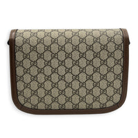 Horsebit 1955 Shoulder Bag Small Beige Ebony, Gold hardware