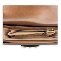 Horsebit 1955 Shoulder Bag Small Beige Ebony, Gold hardware