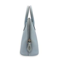 Bolide 25 Bleu Brume Top Handle Bag in Epsom, Palladium hardware