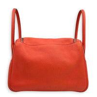 Lindy 26 Rose Jaipur Shoulder Bag in Clemence, Palladium hardware