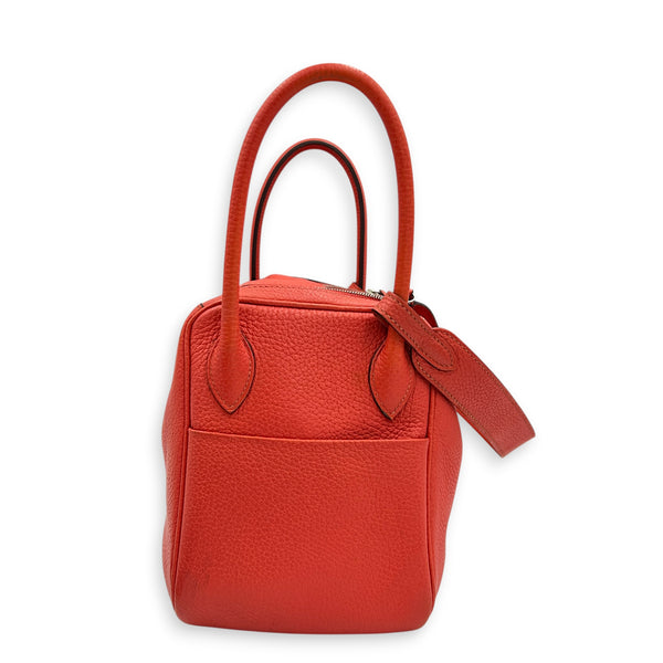 Lindy 26 Rose Jaipur Shoulder Bag in Clemence, Palladium hardware