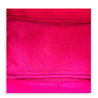 Canapa Small Pink Tote Bag in Canvas, Gold hardware