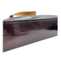 Brentwood Red Top Handle Bag in Patent Leather, Gold hardware