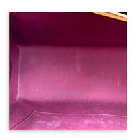 Brea MM Red Top Handle Bag in Vernis, Gold hardware