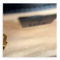 GG Marmont Crossbody Bag Super Mini Black in Calfskin, Gold hardware