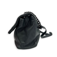 Hollywood Shoulder Bag Black in Calfskin, Monochrome hardware