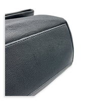Hollywood Shoulder Bag Black in Calfskin, Monochrome hardware