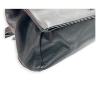 Hollywood Shoulder Bag Black in Calfskin, Monochrome hardware