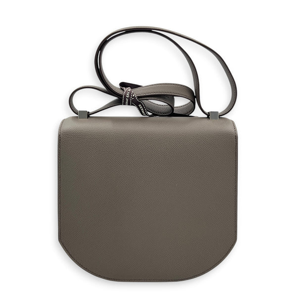 Mosaique Au 24 21 Etain Shoulder Bag in Epsom, Palladium hardware
