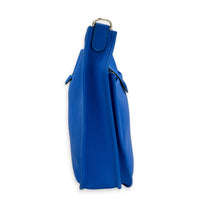 Evelyne III Bleu Hydra Crossbody Bag in Clemence, Palladium hardware