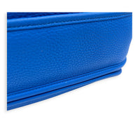 Evelyne III Bleu Hydra Crossbody Bag in Clemence, Palladium hardware