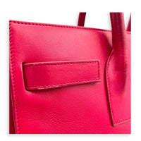 Sac de Jour Top Handle Bag Medium Rouge Eros in Calfskin, Gold hardware