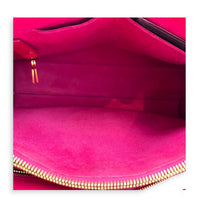 Sac de Jour Top Handle Bag Medium Rouge Eros in Calfskin, Gold hardware