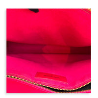 Sac de Jour Top Handle Bag Medium Rouge Eros in Calfskin, Gold hardware